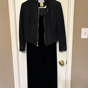 Jessica Howard Black Jumpsuit with Jacket